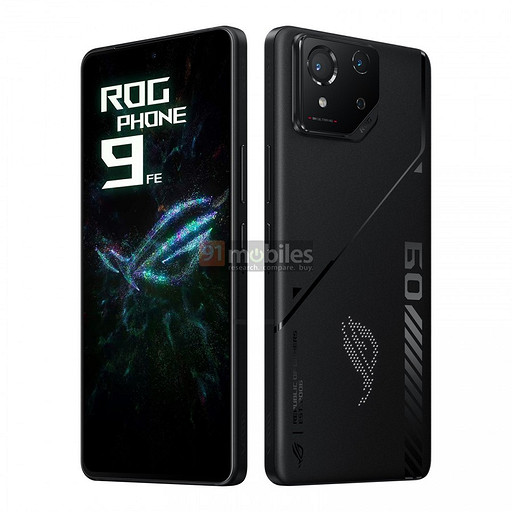 Asus готовит недорогой игрофон ROG Phone 9 FE. Его уже показали на фото