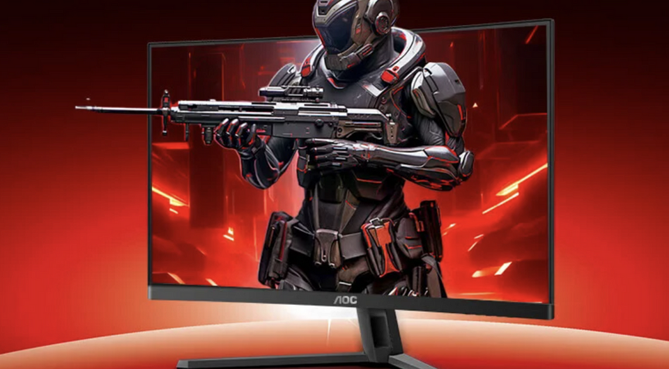 В Китае выпустили бюджетный монитор для игр AOC CQ32G4E