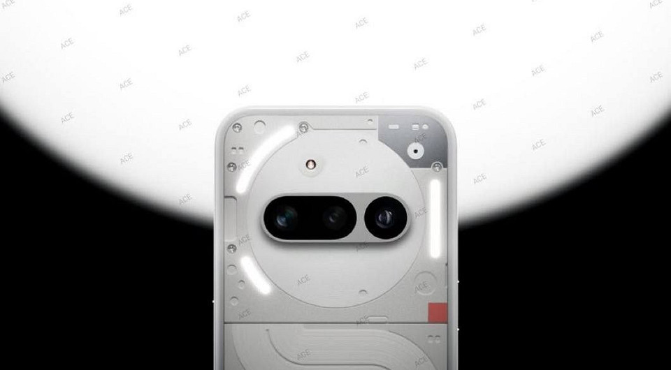 Рендер Nothing Phone (3a)