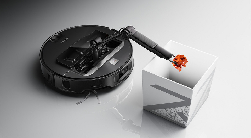 Представлен Roborock Saros Z70: робот-пылесос со встроенной роботизированной рукой