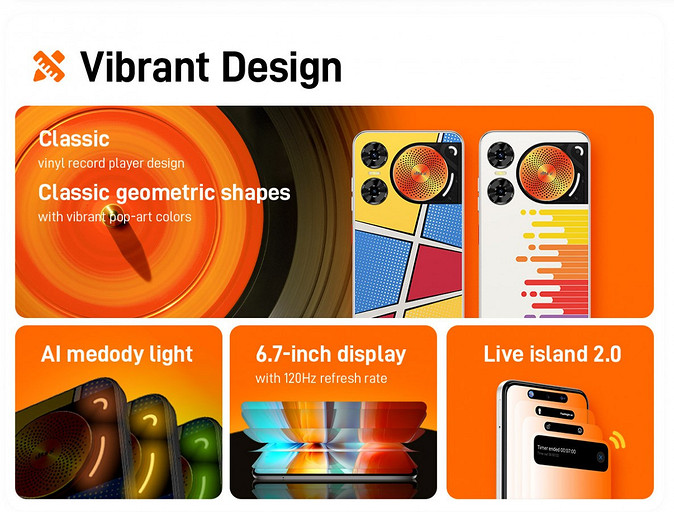 Представлен яркий музыкальный смартфон nubia Music 2 за $90 — он очень громкий