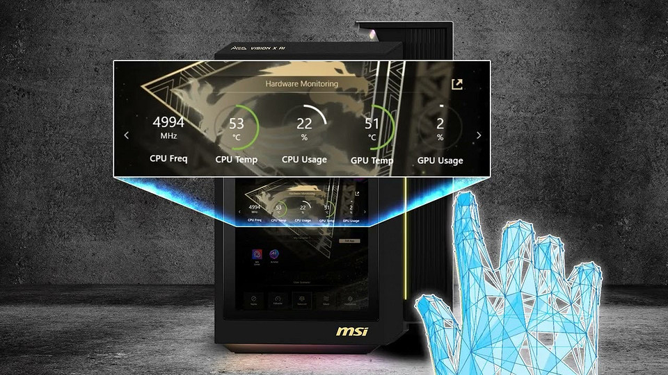 MSI представила мощный игровой компьютер MEG VISION X AI 2 с 13-дюймовым сенсорным экраном MSI представила мощный игровой компьютер MEG VISION X AI 2 с 13-дюймовым сенсорным экраном