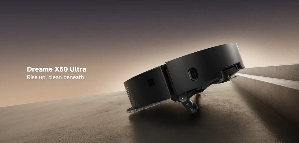 Dreame показала робот-пылесос со встроенными ножками. Он умеет подниматься по лестницам