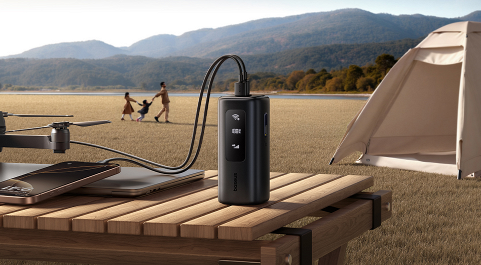 Вышел Baseus EnerGeek GX11 — пауэрбанк, роутер и зарядка в одном корпусе