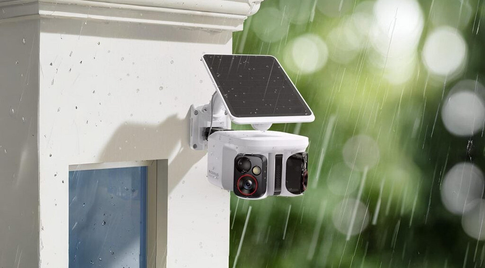 Первая в мире камера наблюдения с двумя независимыми объективами — Baseus Security X1 Pro