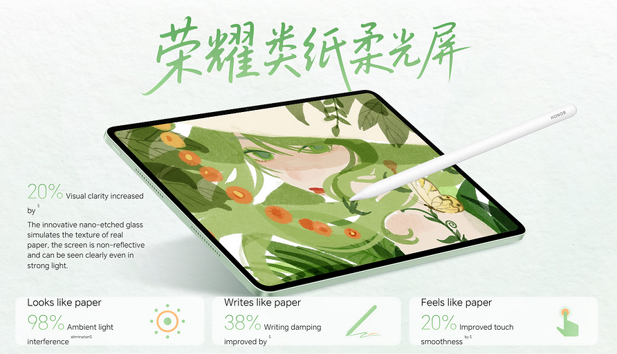 Большой и стильный планшет HONOR MagicPad 3 12.5 с батареей на 10 100 мА*ч предлагают за $380