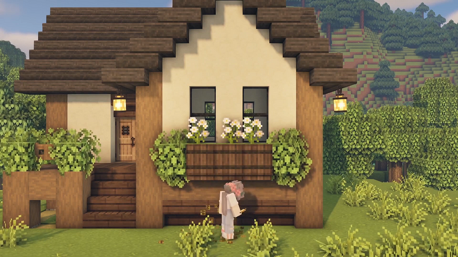 Как построить большой красивый дом в Майнкрафте: пошаговая инструкция