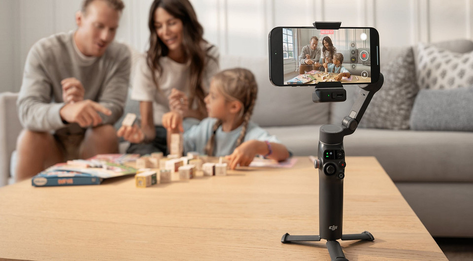 DJI Osmo Mobile 8 представлен официально с панорамированием на 360° и отслеживанием животных