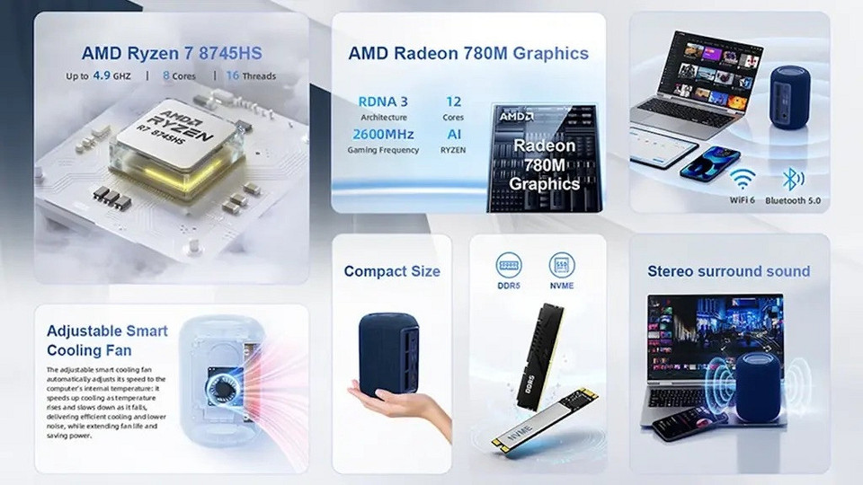 Вещь дня: Chatreey EX1 — необычный мини-ПК в корпусе Bluetooth-колонки. Вещь дня: Chatreey EX1 — необычный мини-ПК в корпусе Bluetooth-колонки.