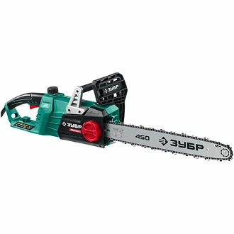 Длина шины: 45 смШаг цепи: 3/8Мощность: 2700 ВтВес: 6 кгОсобенности: быстрое натяжение цепи, плавный пуск