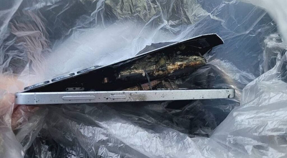 Samsung Galaxy S25+ загорелся в руках пользователя