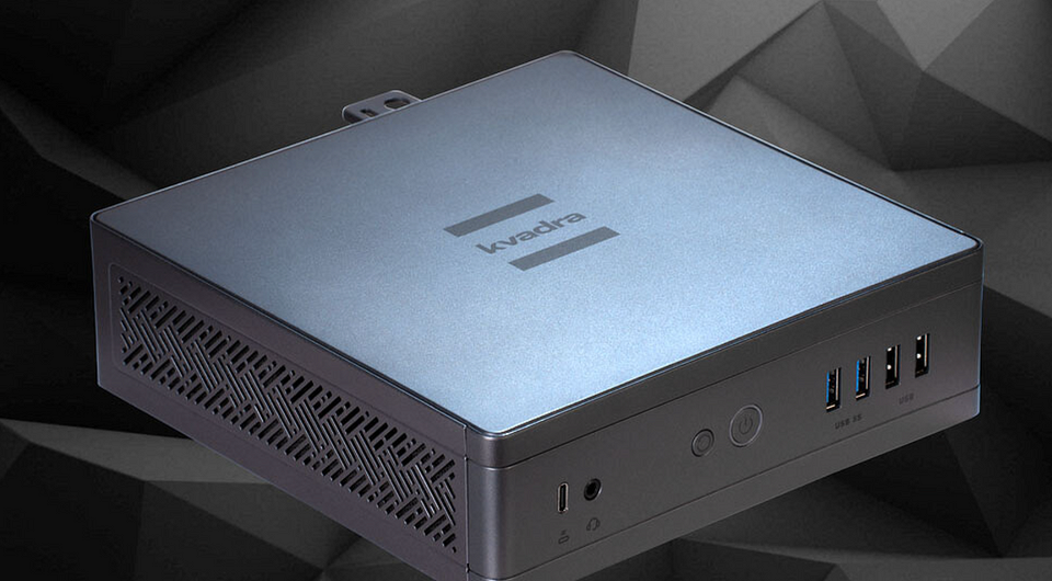 Представлен российский мини-ПК Kvadra TAU mini