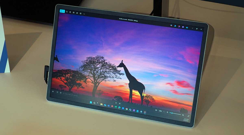 HP выпустила первый в мире портативный монитор Neo:LED