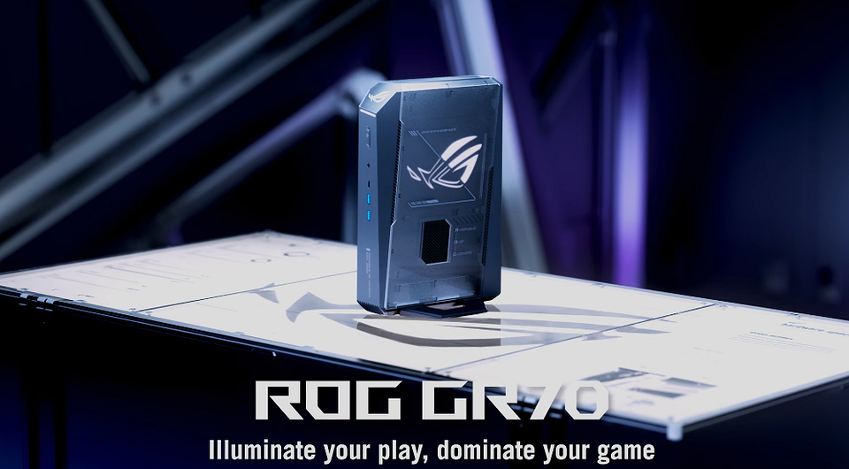 Мощнее игровых консолей: Asus представила мини-ПК ROG GR70 с Ryzen 9 9955HX3D и RTX 5070