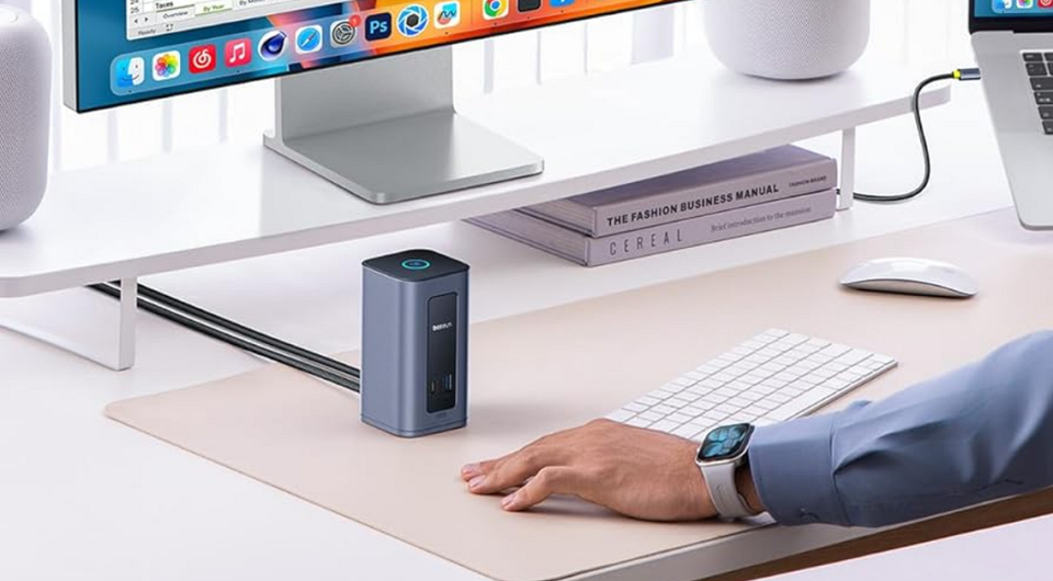 Представлена мощная док-станция Baseus Nomos NU1 Air Spacemate с 12 портамии