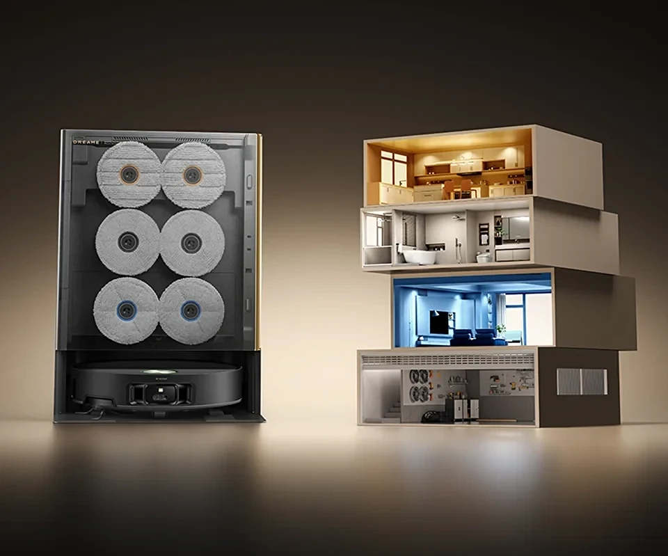 Dreame представила новые роботы-пылесосы и фены на российском рынке Dreame представила новые роботы-пылесосы и фены на российском рынке