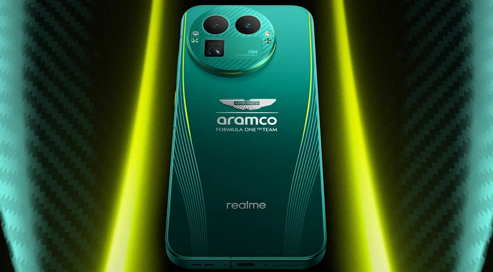 realme выпустила гоночный флагман GT 8 Pro Aston Martin F1 Limited Edition с накопителем на 1 ТБ