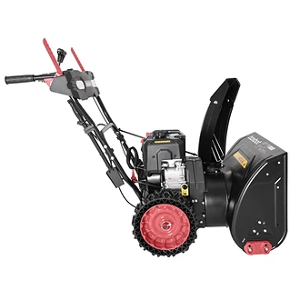 Тип: самоходныйМощность: 7 л. с.Ширина захвата: 56 смВысота захвата: 53 смОсобенности: стартер, LED-фары, подогрев рукояток, металлический шнек, регулируемый жело...