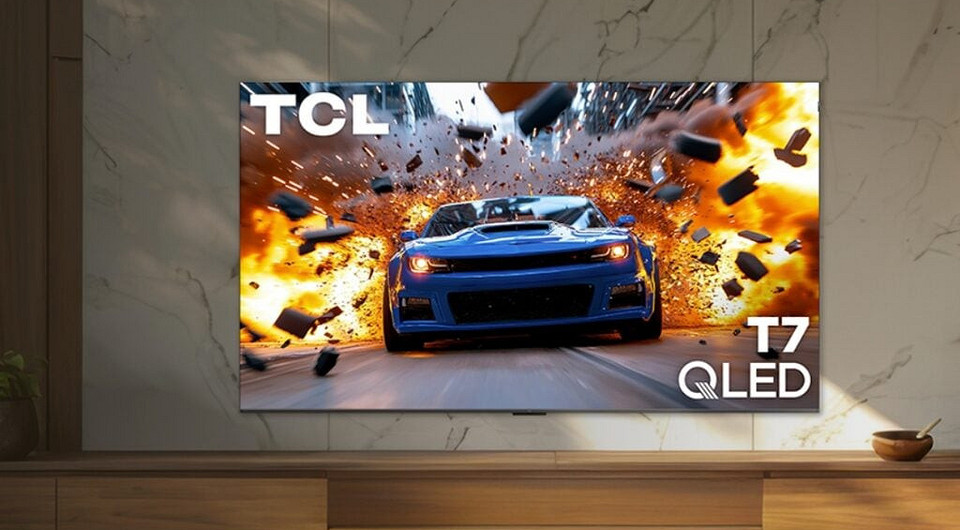Доступные смарт-ТВ TCL T7 с QLED-экранами и Google TV представлены официально