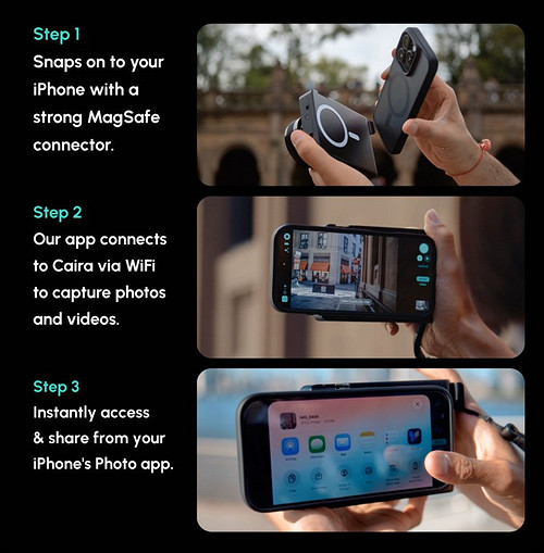 Фотокамера для зумеров: беззеркалку хотят сделать аксессуаром к iPhone