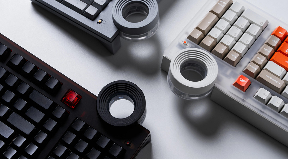 Кольцо вместо тачпада: анонсирована очень необычная клавиатура