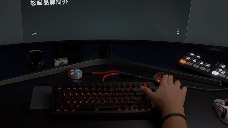 Кольцо вместо тачпада: анонсирована очень необычная клавиатура