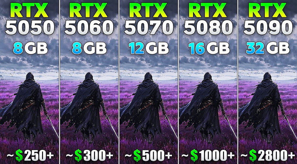 Эксперт сравнил самые дорогие и наиболее доступные видеокарты NVIDIA текущего поколения в 10 играх