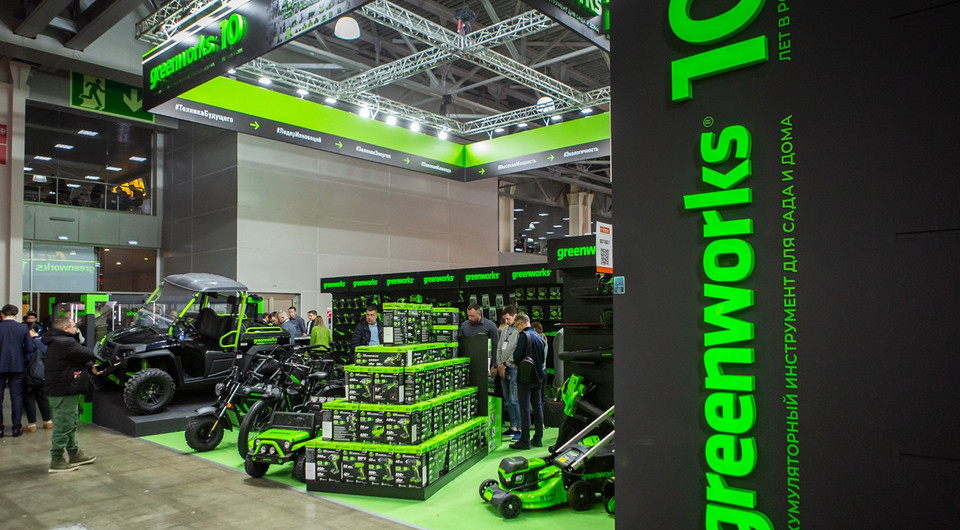 Greenworks представил новую двух- и четырех колесную аккумуляторную технику