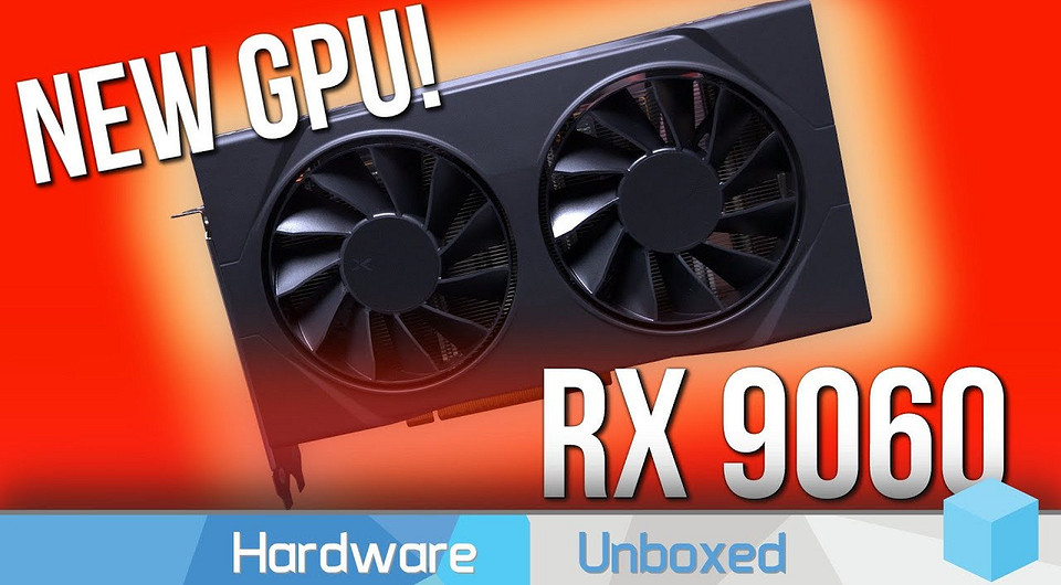 Народную видеокарту Radeon RX 9060 протестировали в 1080p и 1440p и сравнили с GeForce RTX 5060