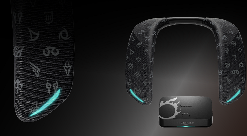 Мечта любого геймера: Panasonic выпустила нагрудную акустическую систему для фанатов Final Fantasy XIV
