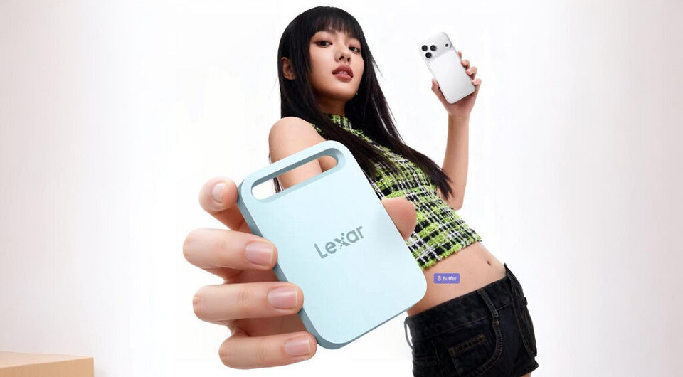 Не только смартфоны должны быть тонкими: Lexar представила сверхтонкий портативный SSD