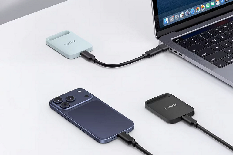 Не только смартфоны должны быть тонкими: Lexar представила сверхтонкий портативный SSD