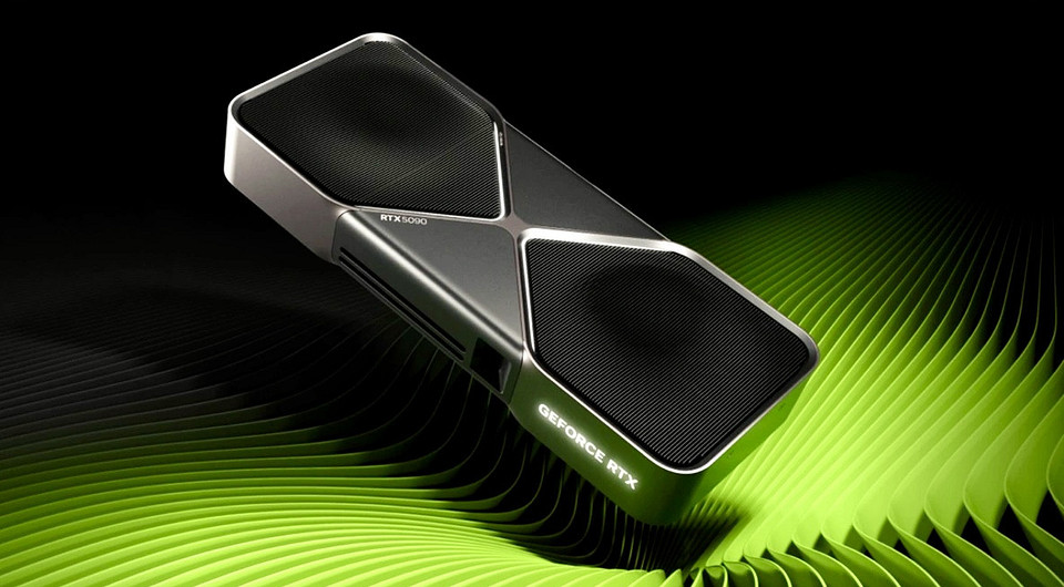Флагманские видеокарты двух поколений GeForce RTX 4090 и RTX 5090 сравнили в 5 ААА-играх