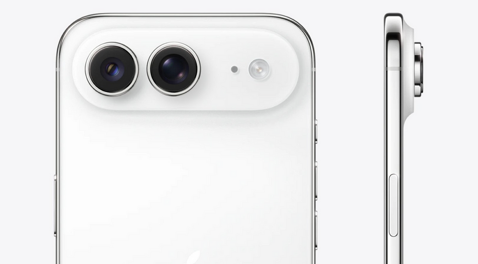 Тонкий iPhone Air следующего поколения получит двойную тыльную камеру