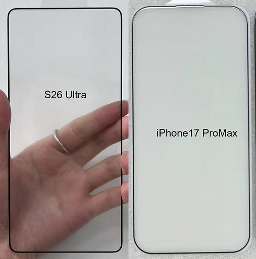 Эксперт сравнил защитные стекла флагманов Samsung Galaxy S26 Ultra, S25 Ultra и iPhone 17 Pro Max