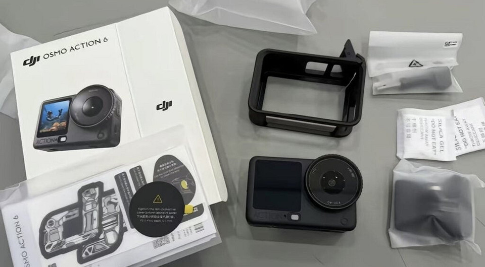 Камера DJI Osmo Action 6 засветилась на фотографиях до презентации
