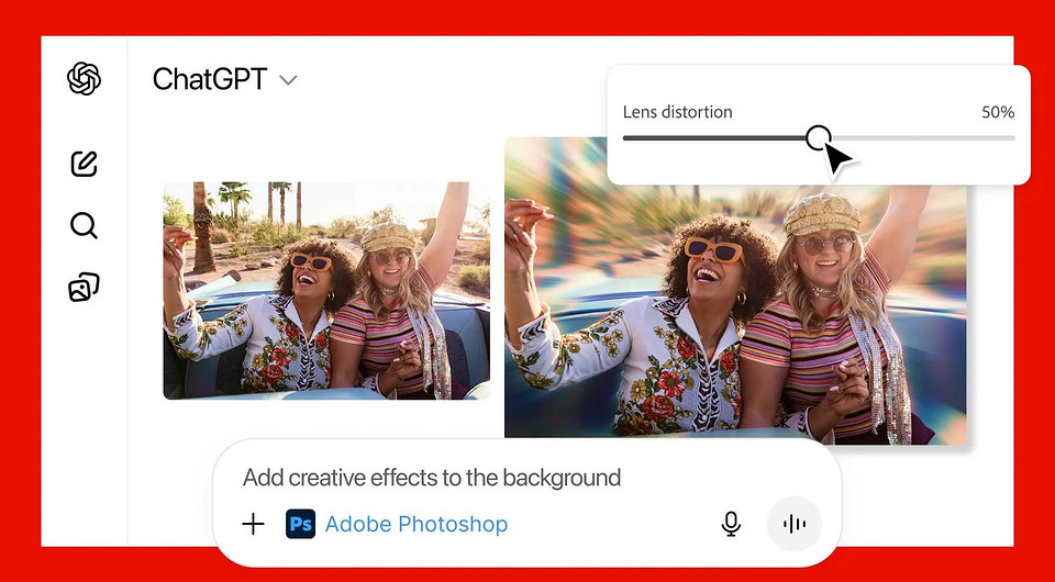 Дизайнеры больше не нужны? Adobe интегрировала Photoshop, Acrobat и Express прямо в ChatGPT