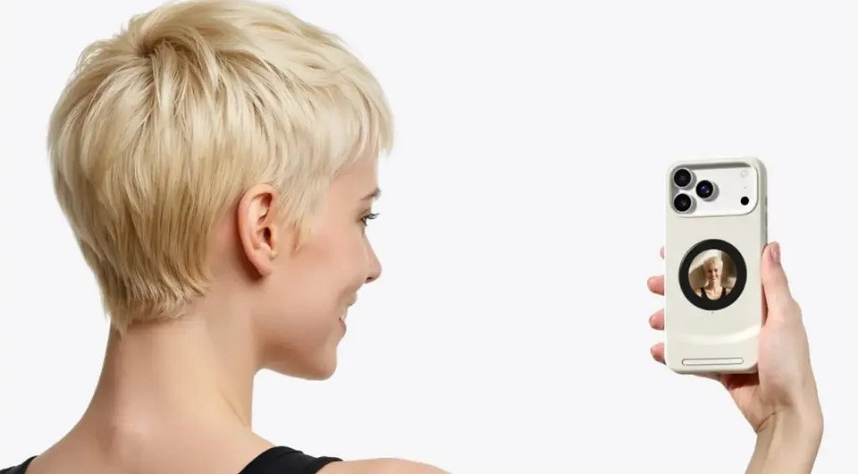 Посмотрите, какой чехол для iPhone 17 Pro выпустила Dockcase. Он превращает заднюю панель в полноценный второй экран