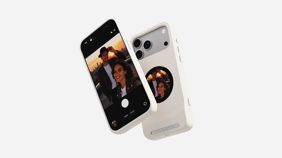 Посмотрите, какой чехол для iPhone 17 Pro выпустила Dockcase. Он превращает заднюю панель в полноценный второй экран