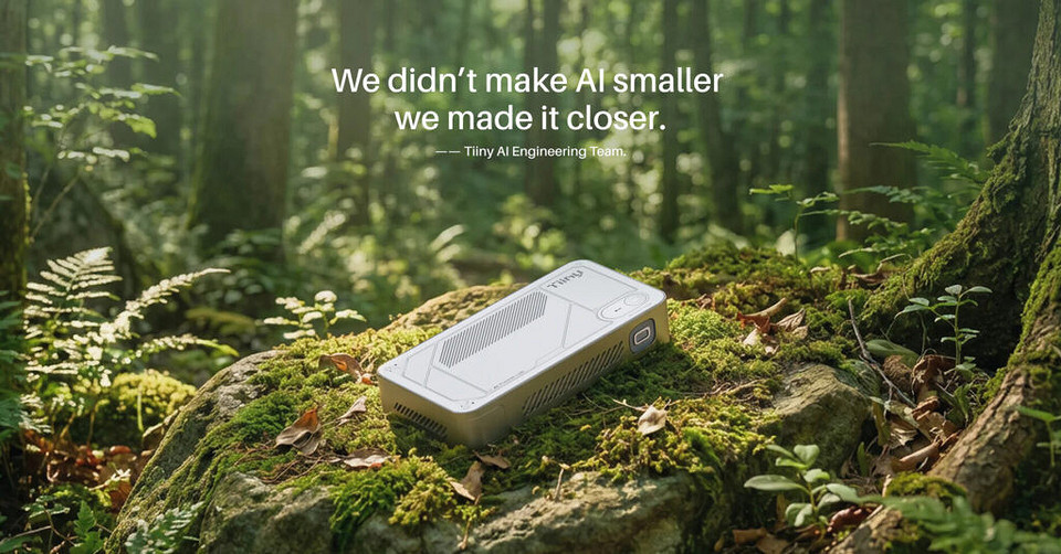 Tiiny AI показала карманный суперкомпьютер для ИИ, который тянет миллиарды языковых моделей локально Tiiny AI показала карманный суперкомпьютер для ИИ, который тянет миллиарды языковых моделей локально
