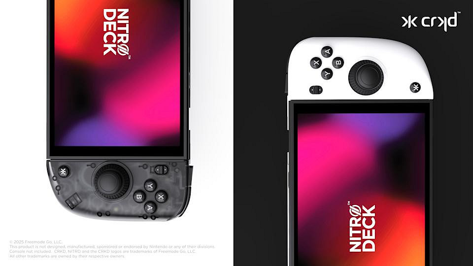 Представлен CRKD Nitro Deck 2 — идеальный геймпад для Nintendo Switch и Switch 2 Представлен CRKD Nitro Deck 2 — идеальный геймпад для Nintendo Switch и Switch 2