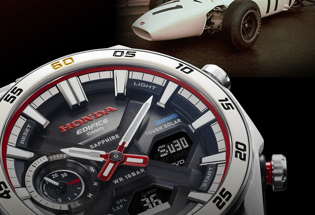 Фанаты Honda будут в восторге: Casio выпустила лимитированные Edifice к 60-летию победы Honda в Формуле-1