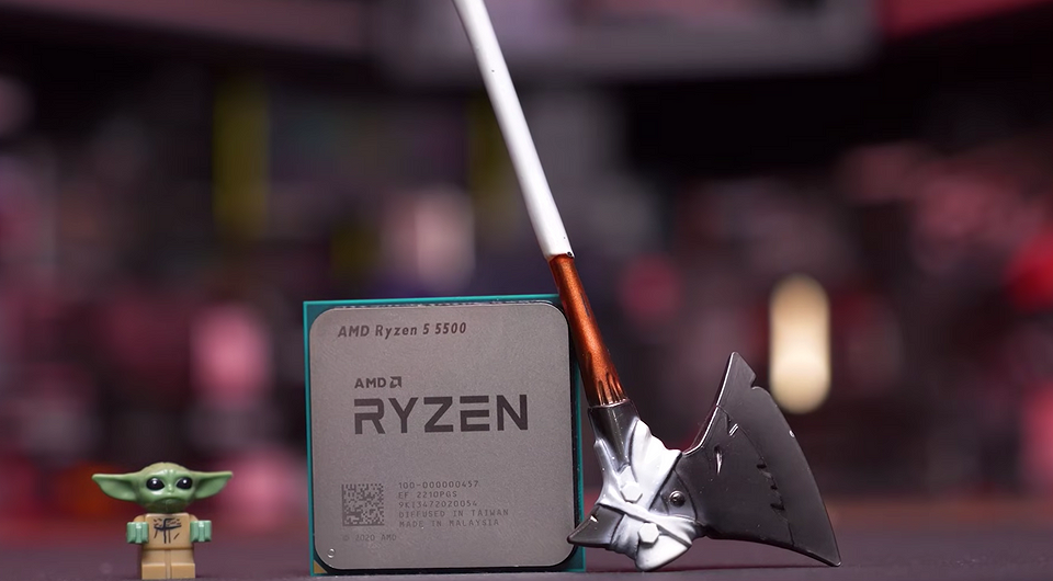 Эксперт протестировал бюджетный процессор Ryzen 5500 в паре с доступной оперативной памятью DDR4