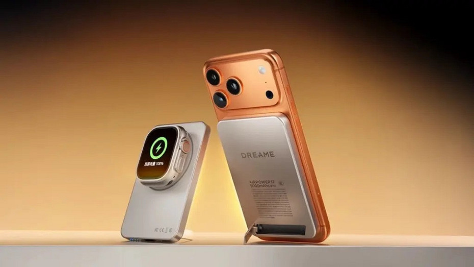 Внезапный релиз: Dreame представила первый магнитный пауэрбанк с поддержкой Qi2