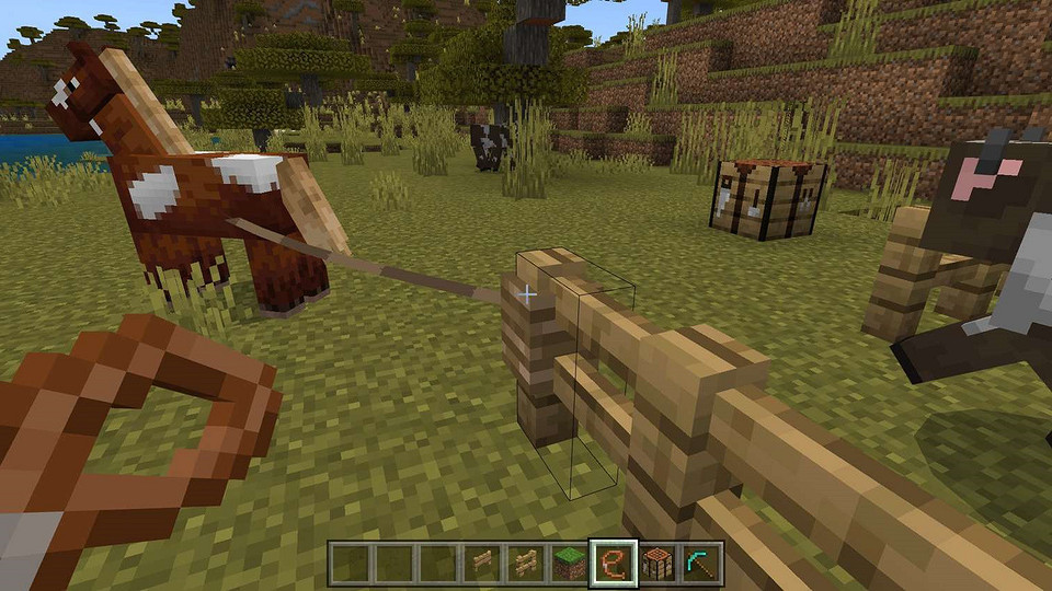 Как скрафтить поводок в Майнкрафте: пошаговый гайд