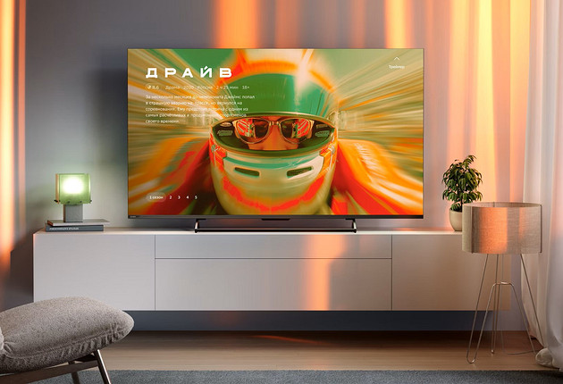 Обзор телевизоров серии Sber 7000: работают и без пульта
