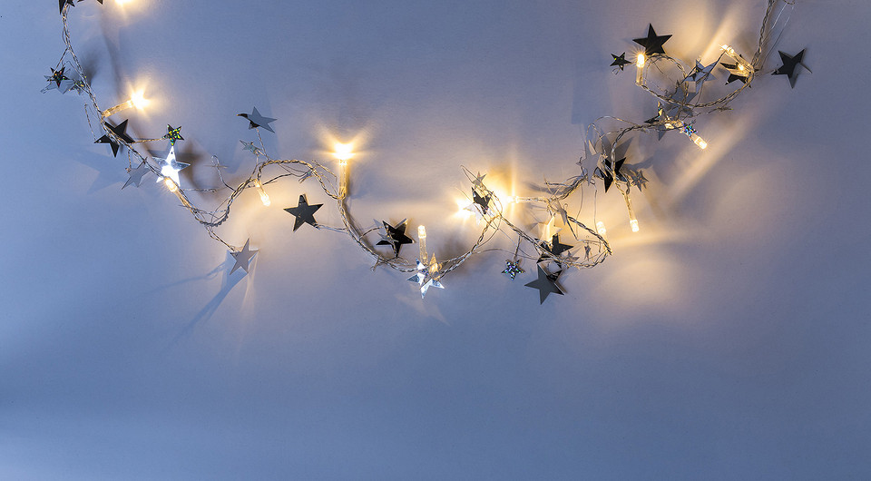 7 необычных гирлянд для Нового года