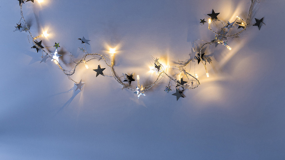 7 необычных гирлянд для Нового года