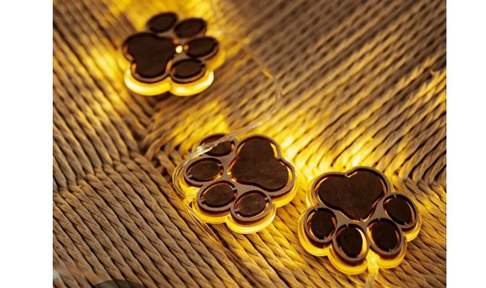 7 необычных гирлянд для Нового года