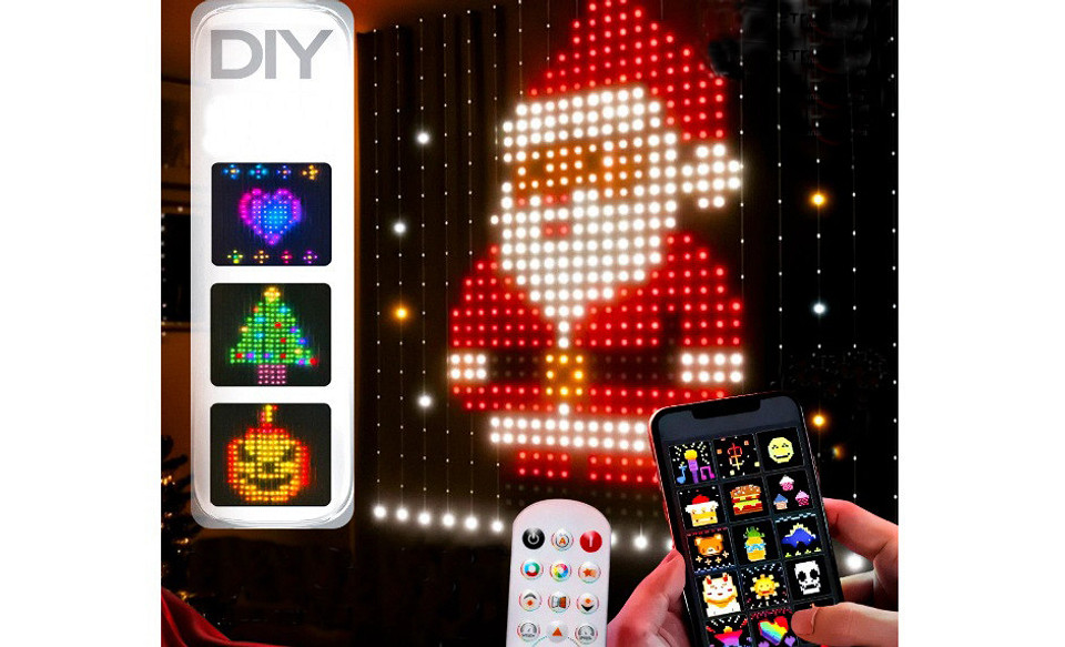 7 необычных гирлянд для Нового года